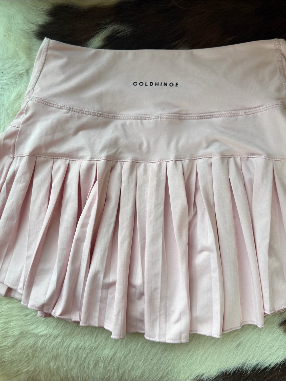 Goldhinge tennis skirt light pink small